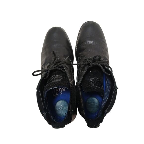 Nunn Bush Bayridge Plain Toe Chukka Boot Sz 9W Black Leather Tumbled 84928-001 main image 7
